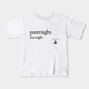 Yesternight Kids T-Shirt